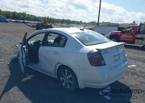 2012 Nissan Sentra 2.0 Sr from USA, damaged, VIN 3N1AB6AP6CL671762